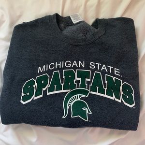 michigan state crewneck